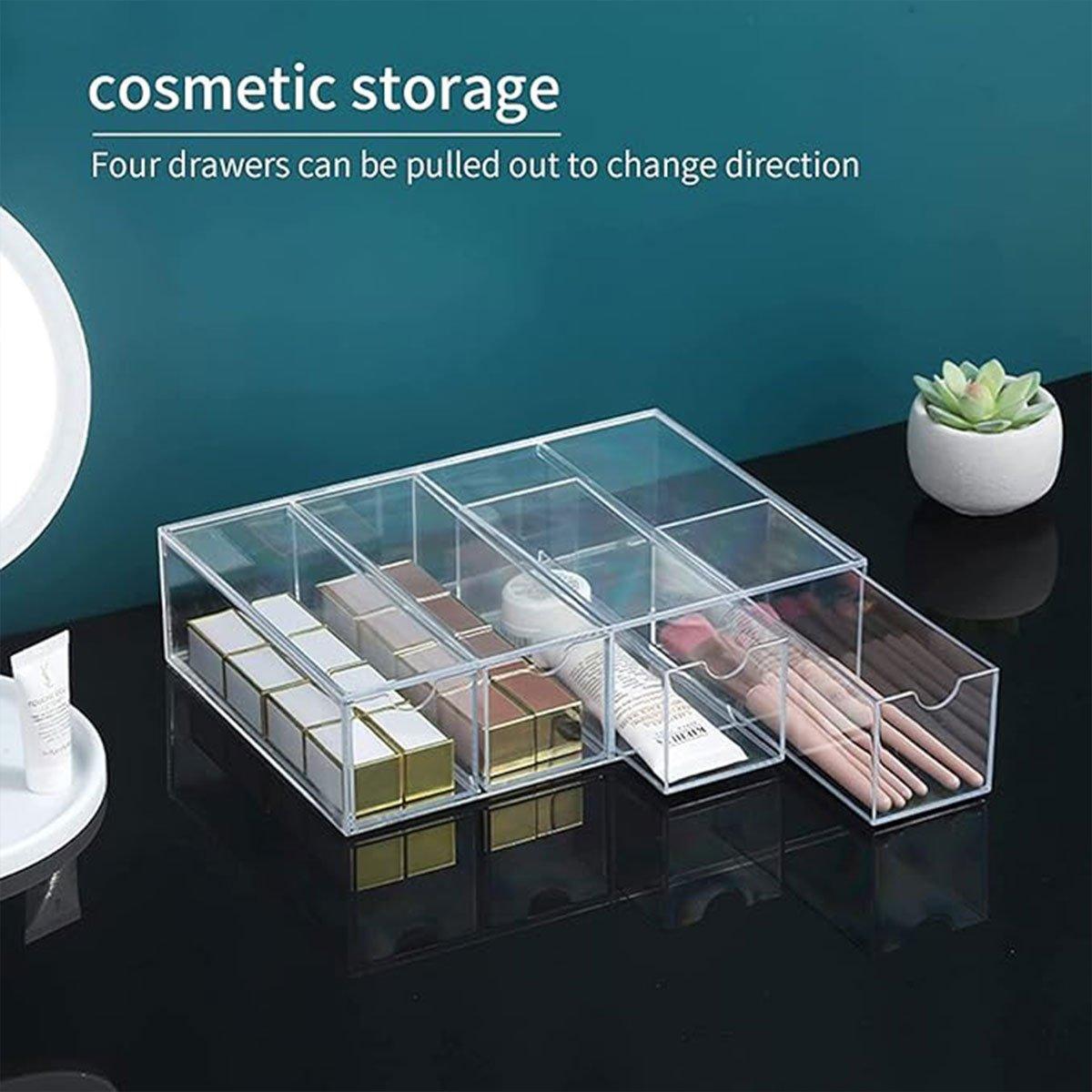 Stackable Acrylic Glasses Sunglasses Display Box Four Layer Drawer Storage