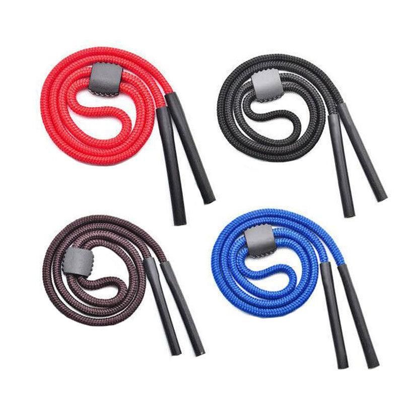 Glasses Lanyard Sports Comfortable Nylon Adjustable Spectacles Neck Strap Cord - Blue