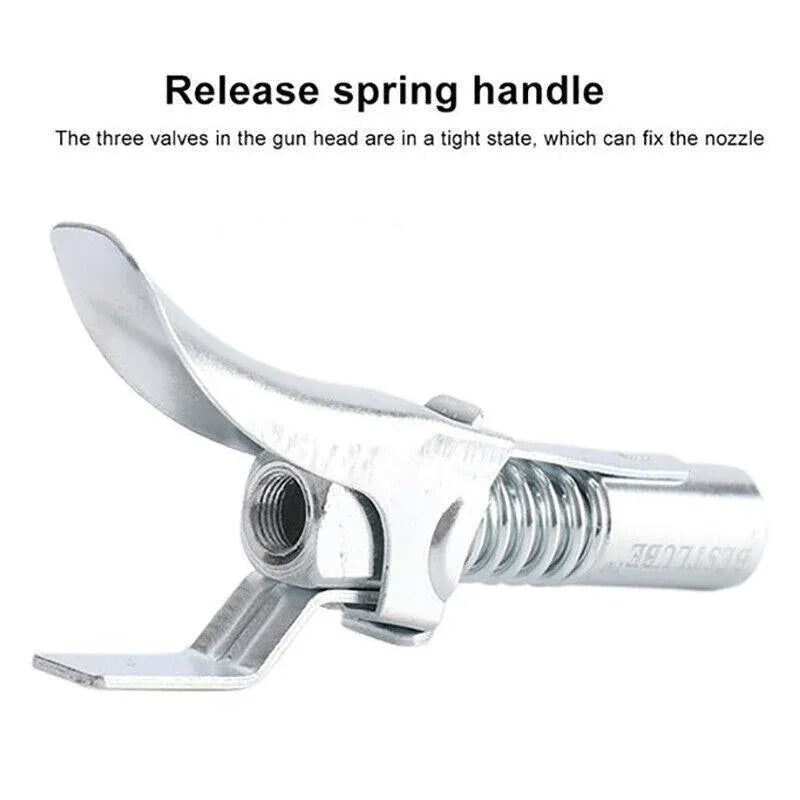 Grease Coupler Quick Release One Hand 1/8inch NPT Fitting 10000psi