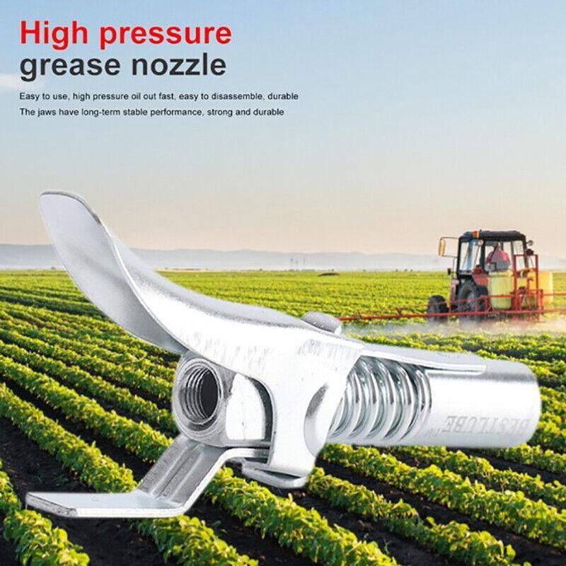 Grease Coupler Quick Release One Hand 1/8inch NPT Fitting 10000psi
