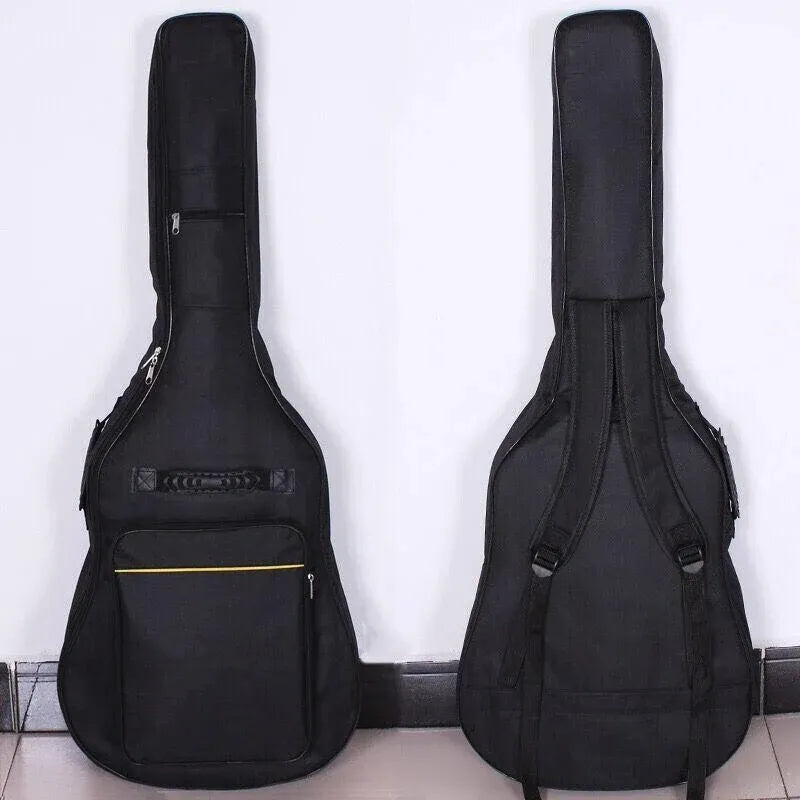 41 Inch Acoustic Guitar Bag Waterproof Oxford Soft Case with Backpack Straps
