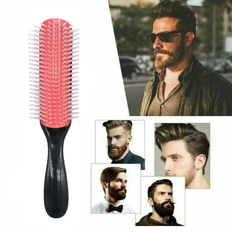 Hair Styling Brush Classic D3 Medium 9 Row Comb Styling Hairbrush
