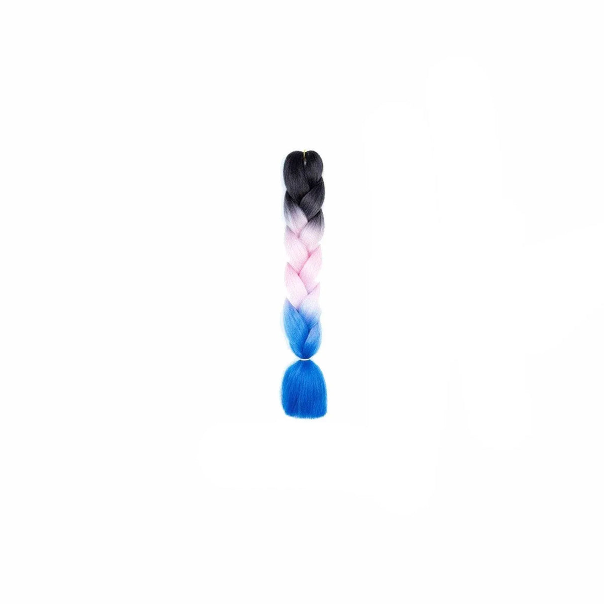 Coloured Jumbo Braiding Hair Extensions Braids Twist Hight Temperature Kanekalon - C1