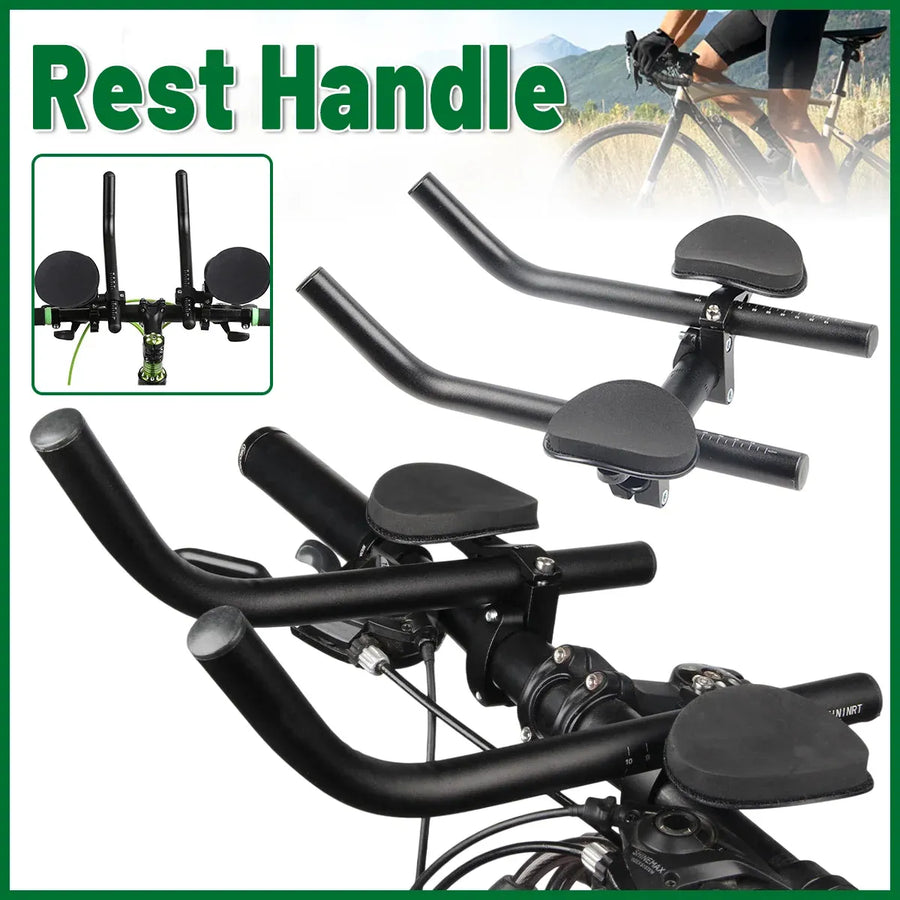 Alloy Triathlon Aero Road Mountain Bike Bicycle Cycle Rest Handle Bars Handlebar