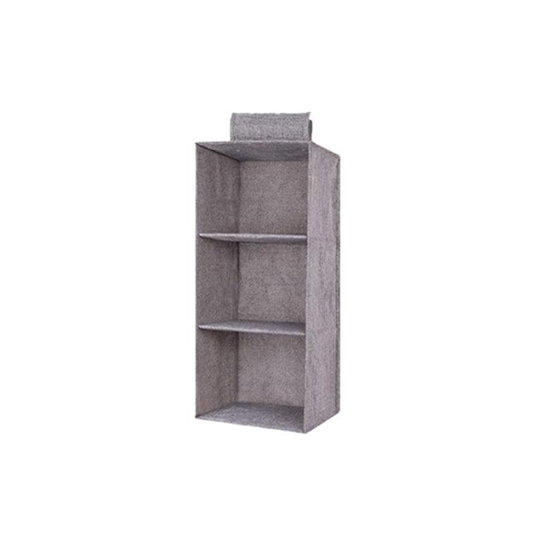 3/4/5 Tier Hanging Closet Organizer Fabric Storage Shelves for Wardrobe and Shoes - 4 Tier