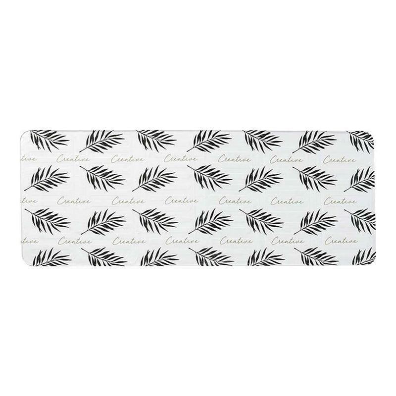 Kitchen Oil Splash Guard Wall Foil Protector Stove Cover Removable Baffle Screen - Leaf