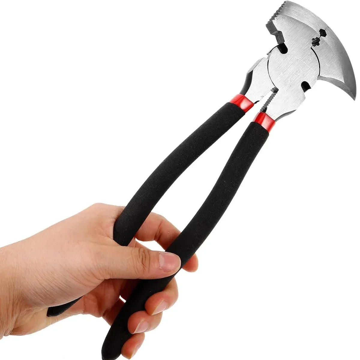 Multi Functional Fence Pliers Carbon Steel for Wire Cutting Bending