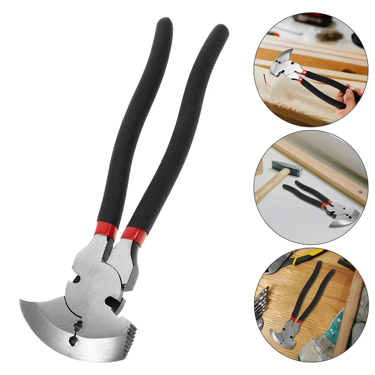Multi Functional Fence Pliers Carbon Steel for Wire Cutting Bending