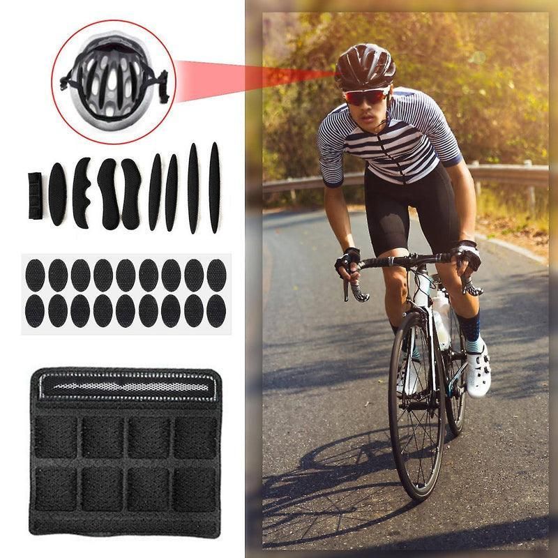 9 X Universal Bicycle Bike Cycling Helmet Padding Kit Replacement Foam Pads Set