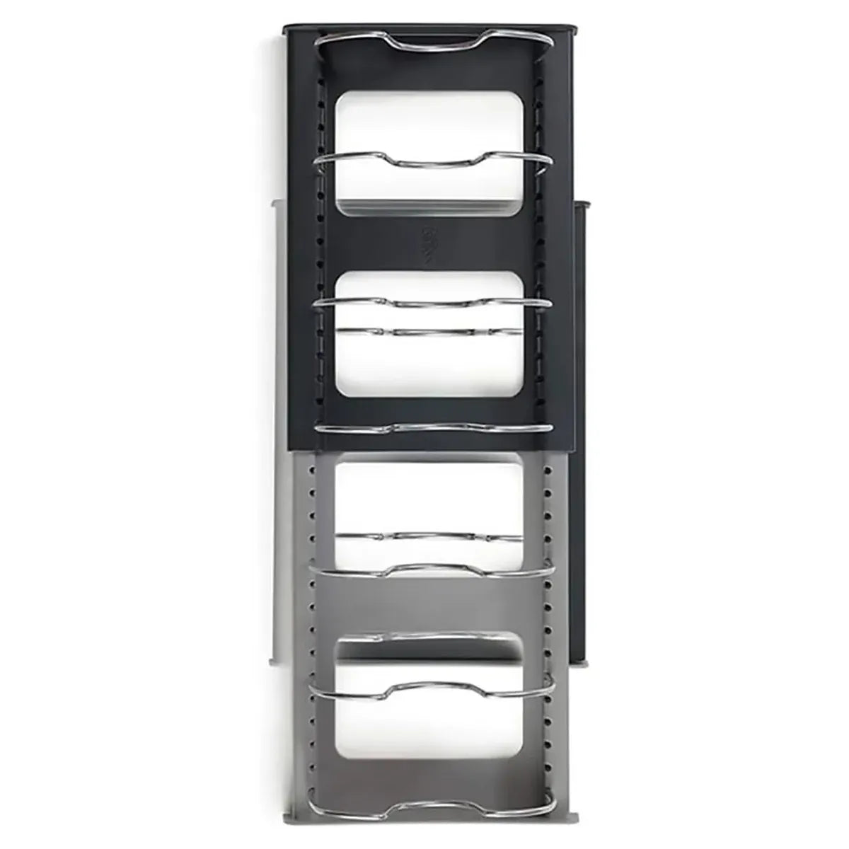 Telescopic Kitchen Storage Rack Table Top Pot Lid Holder Drawer Organizer Shelf