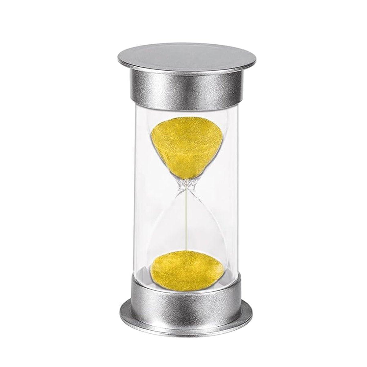 10/15/30 Minute Hourglass Timer Sand Timer for Home Office and Classroom Use - Orange-15min
