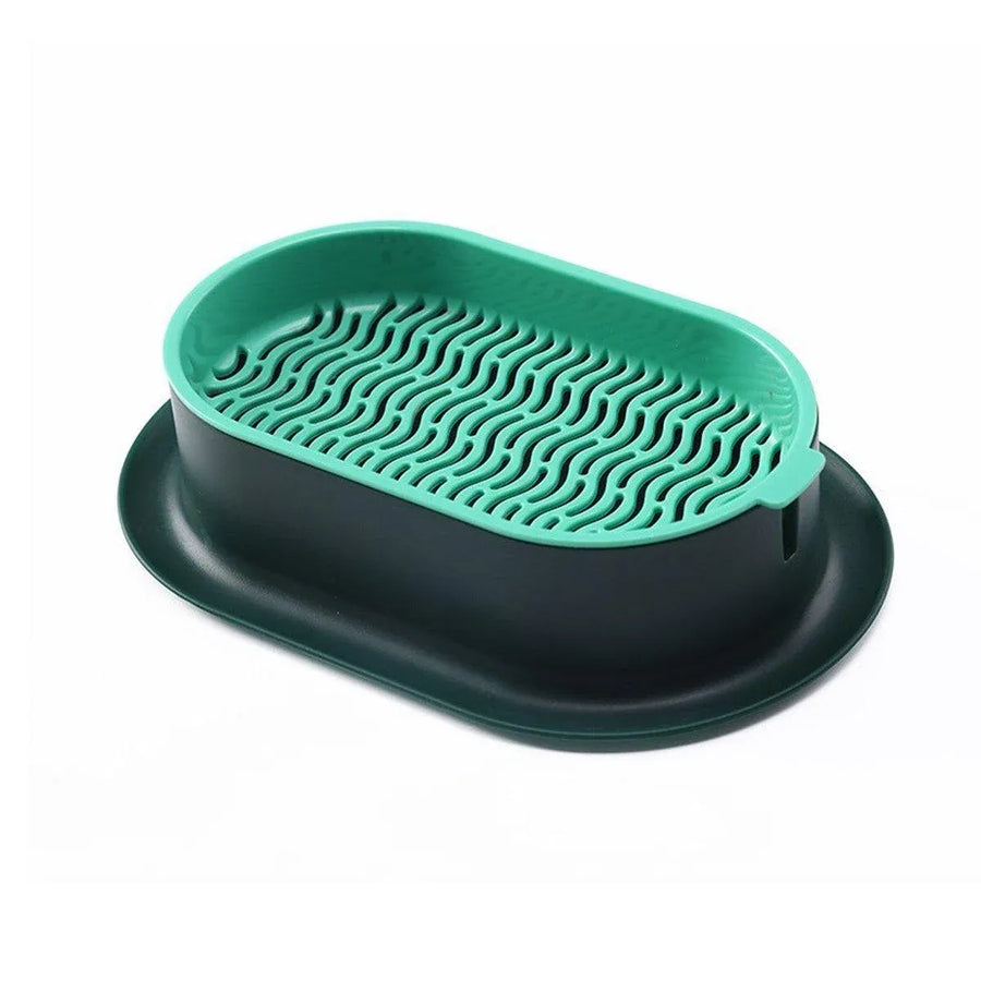 Catnip Hydroponic Box with Cat Snacks Growing Kit for Cats Fresh Catnip Bowl - Green