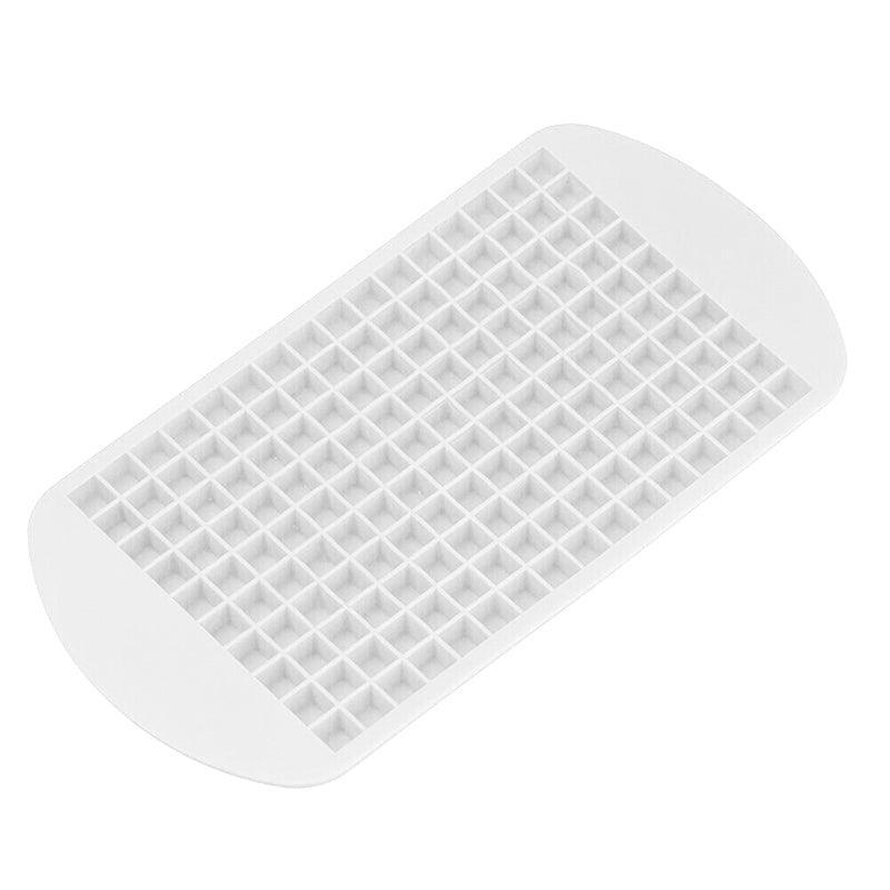 160 Grids Silicone Ice Cube Tray Ice Maker Mold Mini Frozen Cubes for Drink DIY - Black