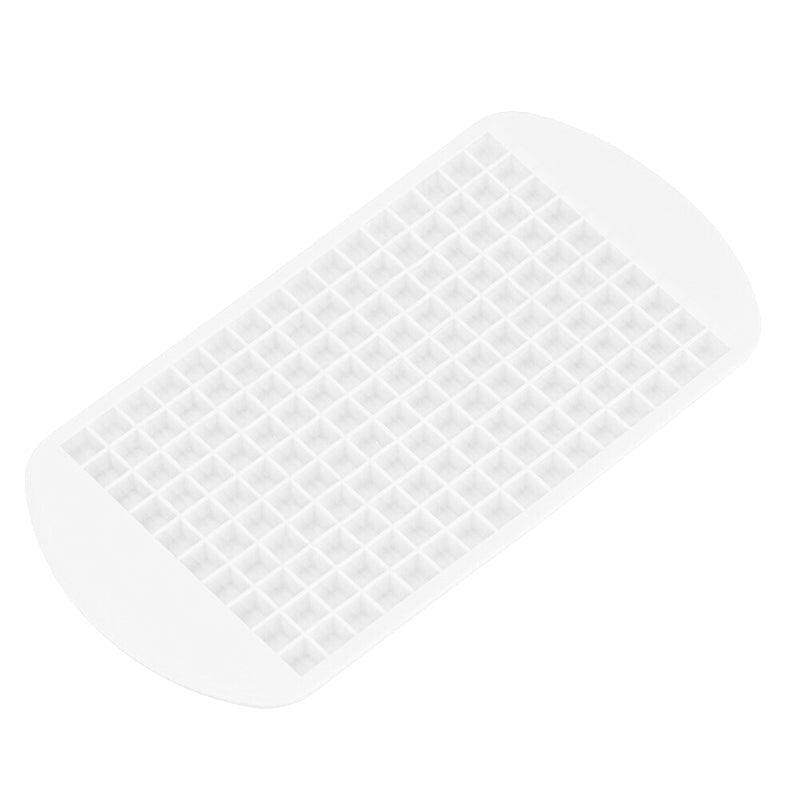 160 Grids Silicone Ice Cube Tray Ice Maker Mold Mini Frozen Cubes for Drink DIY - Black