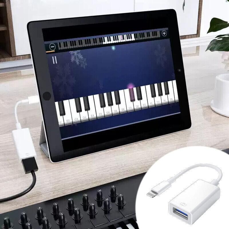 For Iphone Or Type C To Usb Otg Data Cable Adapter Male 3.0 A Female Converter - iOS