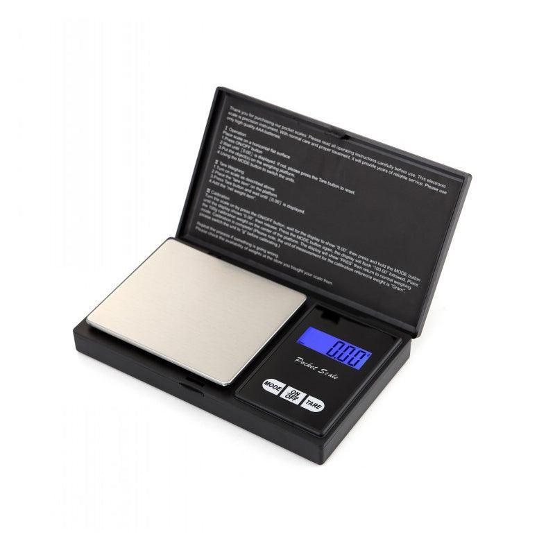 Mini Digital Pocket Scale 0.1g to 1000g Precision Jewellery Kitchen Herb Weighing Tool