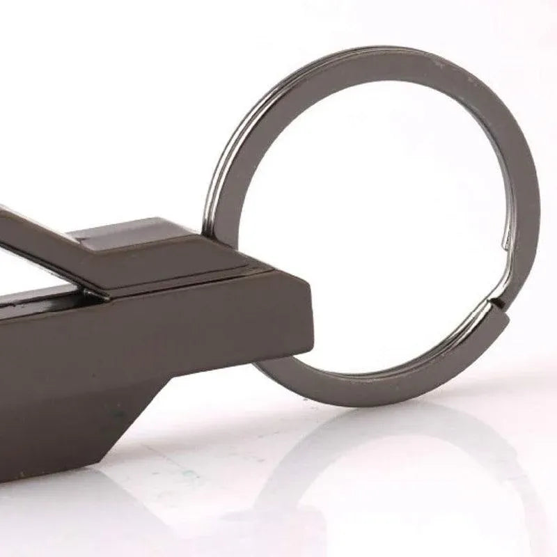 Stylish Metal Car Key Rings Alloy Chain Heavy Duty Gift Keyring Keychain Holder