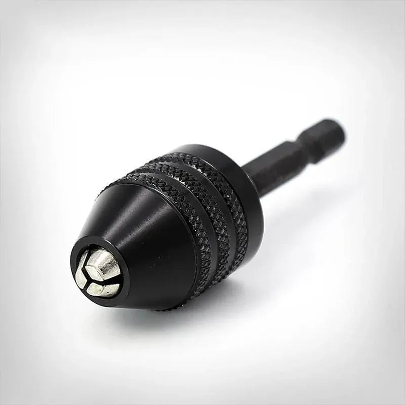 1/4inch Keyless Chuck Conversion Hex Shank Adapter Drill Bit Quick Change Driver HG