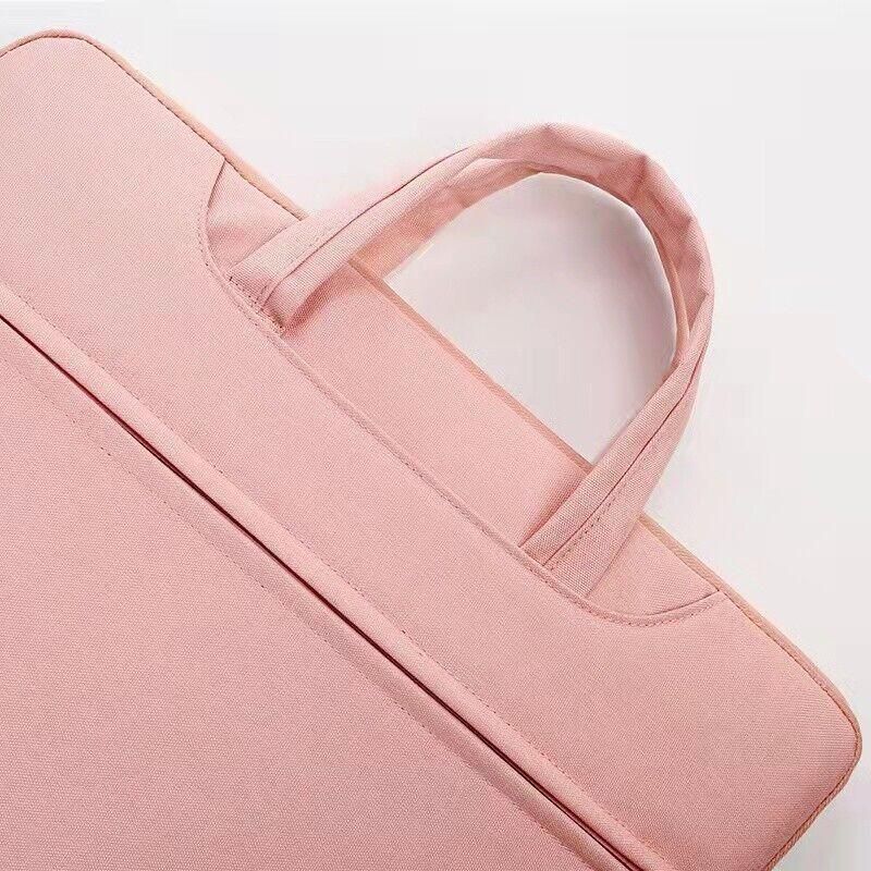 14inch Laptop Sleeve Carry Case Cover Bag For Macbook Air/Pro HP Notebook - Pink