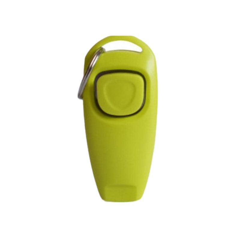 Dog Whistle and Clicker Set for Training Stop Barking Obedience Tool Combo - Light Blue