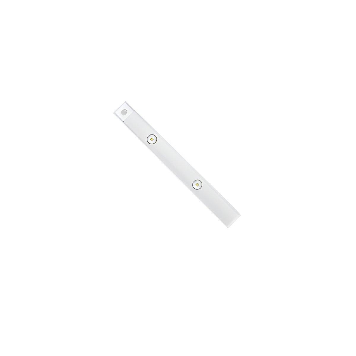 Ultra-Thin Intelligent LED Motion-Sensing Light Bar Rechargeable Strip Lamp - Ordinary Model - Black 50cm
