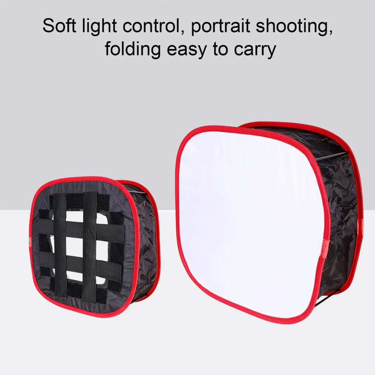 Portable LED Softbox Diffuser Lightweight for Camera Phone Photography Shooting