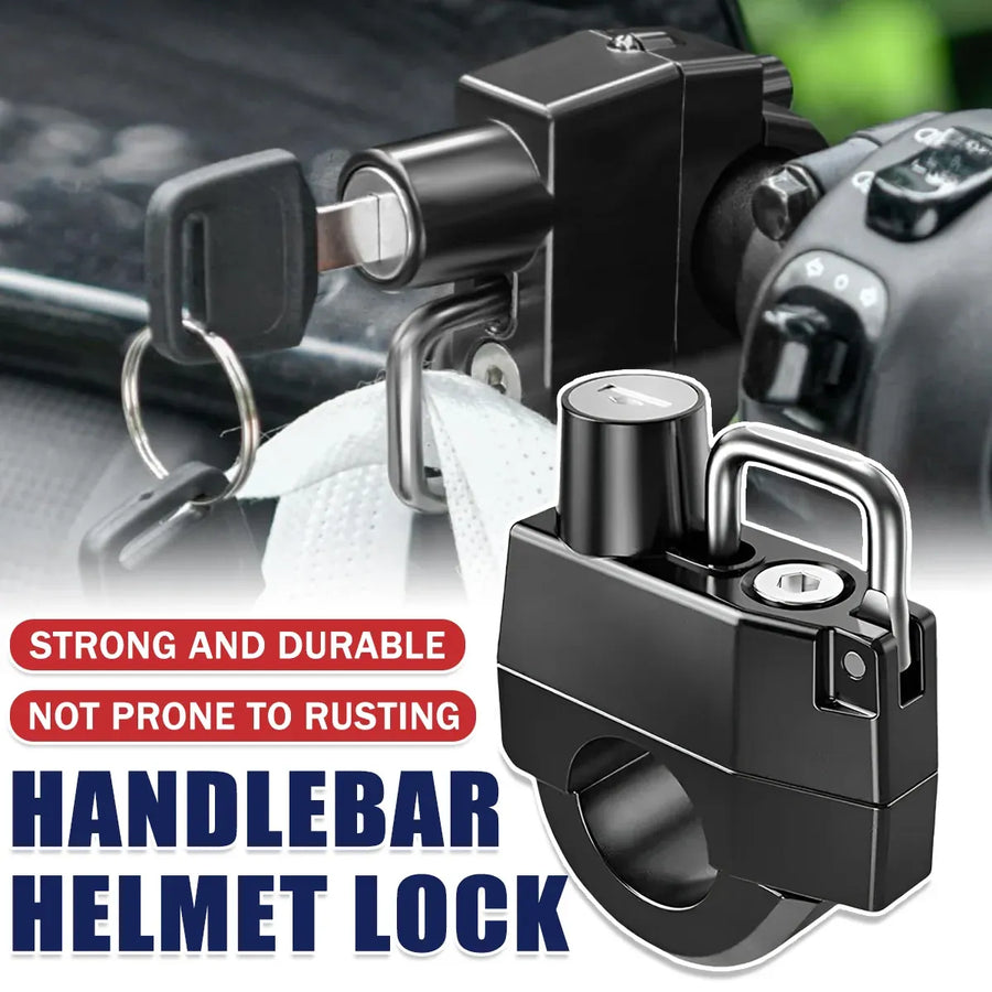 Multifunctional Motorcycle Helmet Lock Hook Key Lock Anti-Theft Durable Sturdy