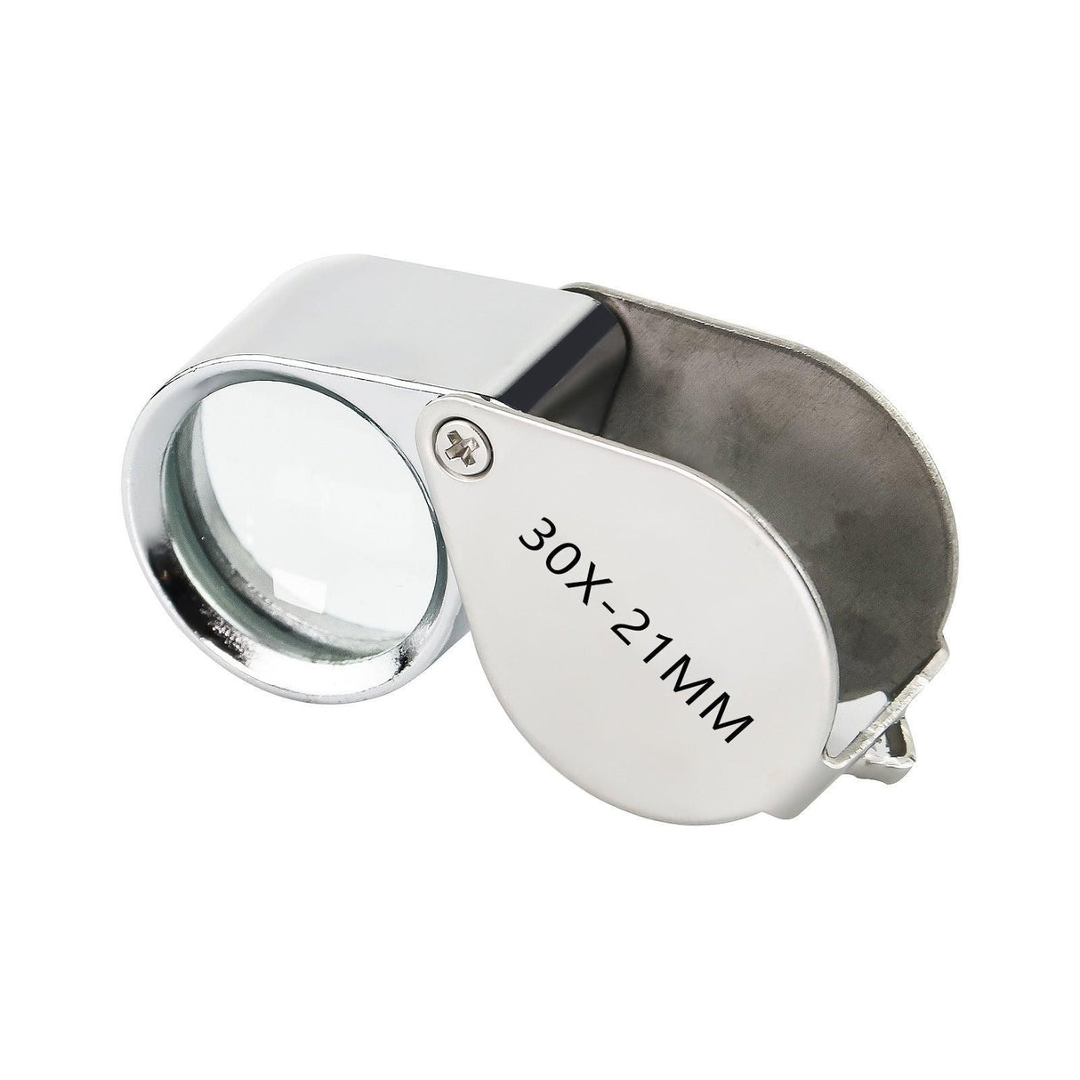 Loupe Magnifier Pocket Jewellers Eye Jewelry Magnifying Glass 30 X 21Mm Jewelers