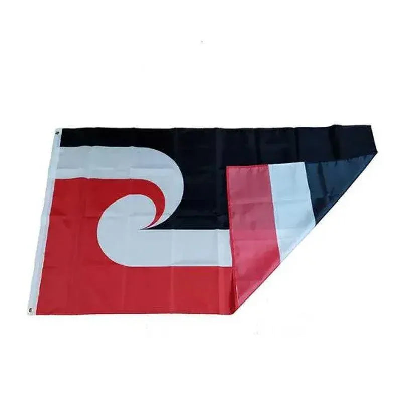 Large Maori Flag 90x150cm Tino Rangatiratanga NZ Flag Outdoor Polyester