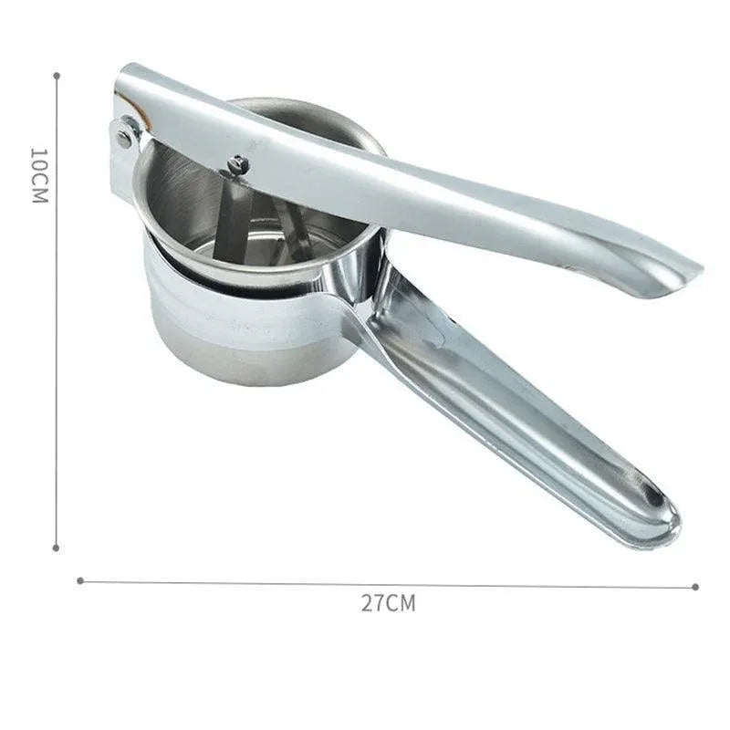 Potato Ricer Masher Fruit Press With 3 Discs Professional All Stainless Steel Au