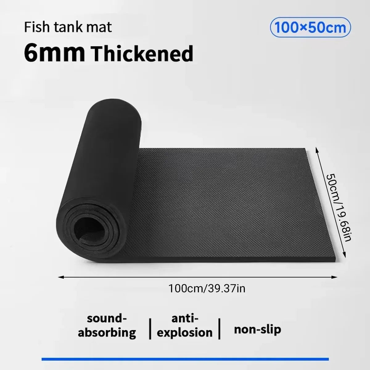 Aquarium Levelling Mat Non Slip Waterproof Thick for Fish Tank Stand