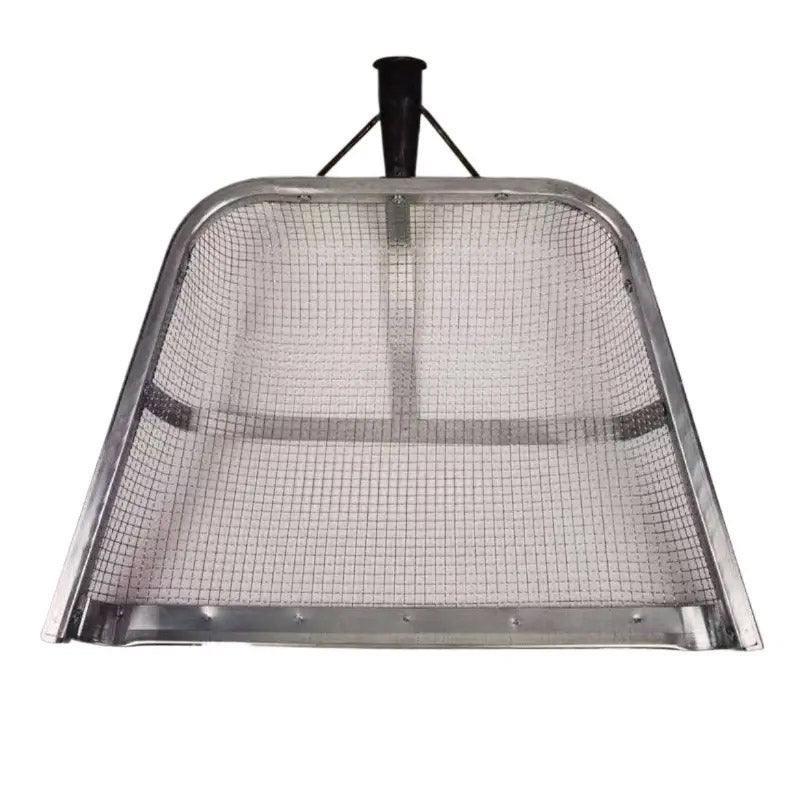 Stainless Steel Soil Sifter Drain Shovel Gardening Mesh Screen Filter Durable - 40MM