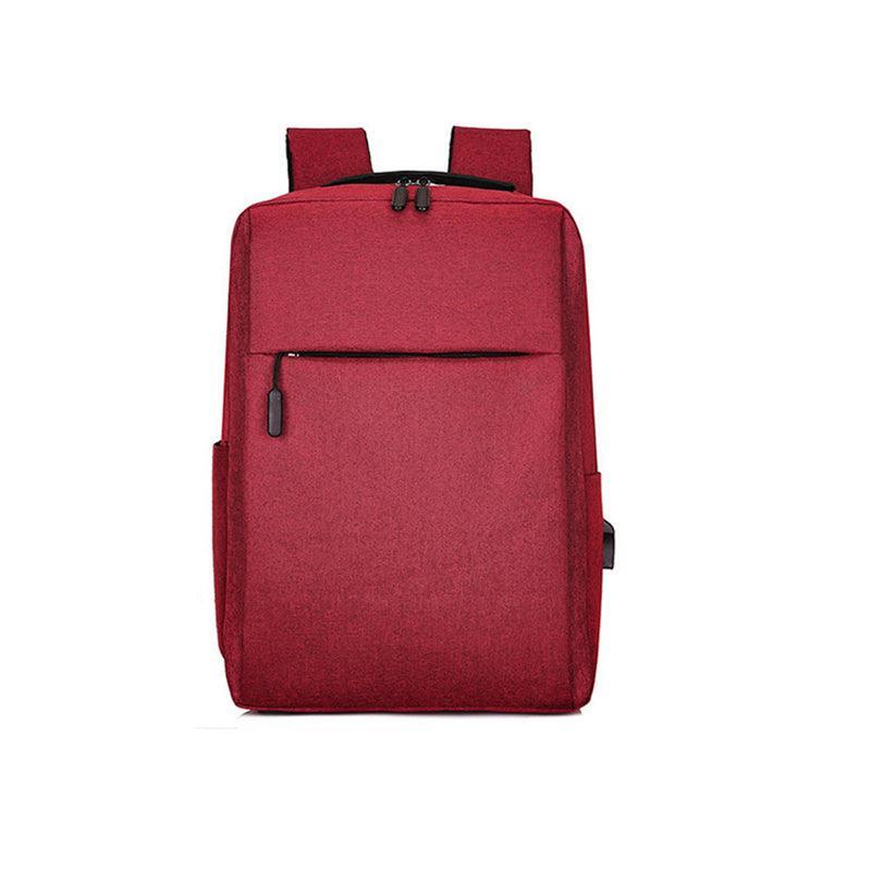Waterproof Laptop Backpack Bag for Men Women School Travel Business Use - Grey 1 Zipper