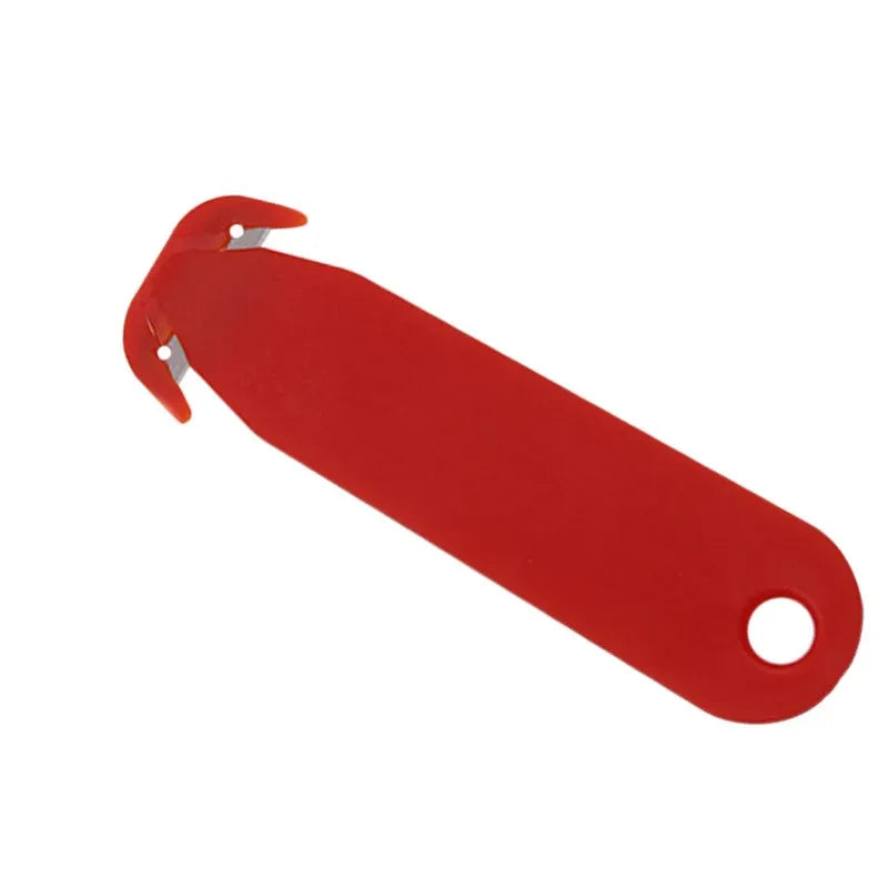 Mini Utility Knife Box Cutter Small Letter Opener for Envelope Package Food Bag - White