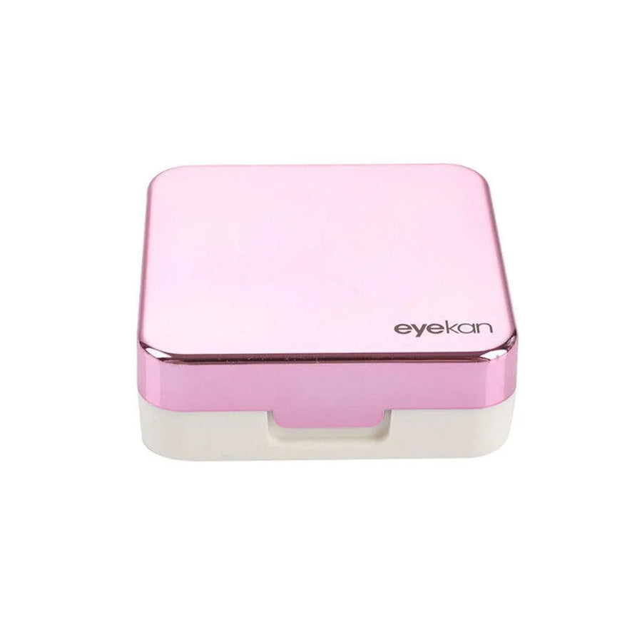 Contact Lens Tweezers Stick Inserted Remover Tool Kit Tip Storage Case Box Sets - Rose Red