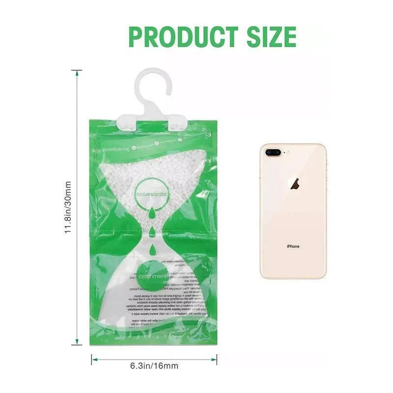 Moisture Absorbent Bag Hanging Wardrobe Closet Dehumidizer Desiccant Bag Austock