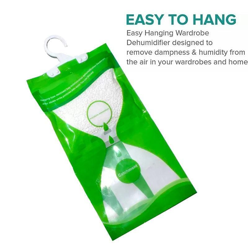 Moisture Absorbent Bag Hanging Wardrobe Closet Dehumidizer Desiccant Bag Austock