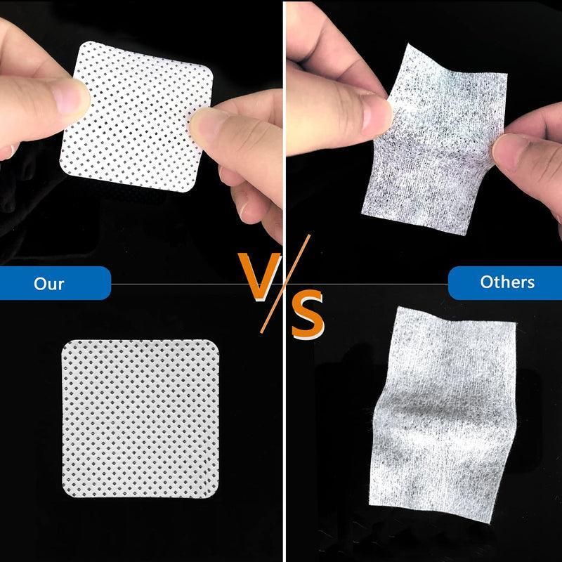 1000PCS Lint Free Cotton Nail Wipes Pads for Manicure Gel Polish Removal - 200PCS