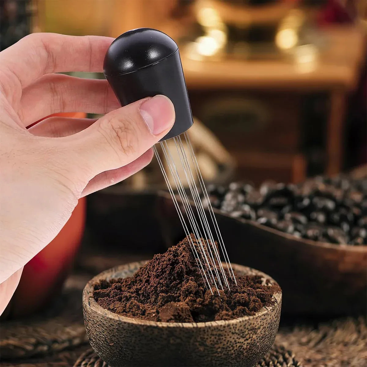 Espresso Coffee Distribution Needle Coffee Powder Distributor Needle Coffee Tool