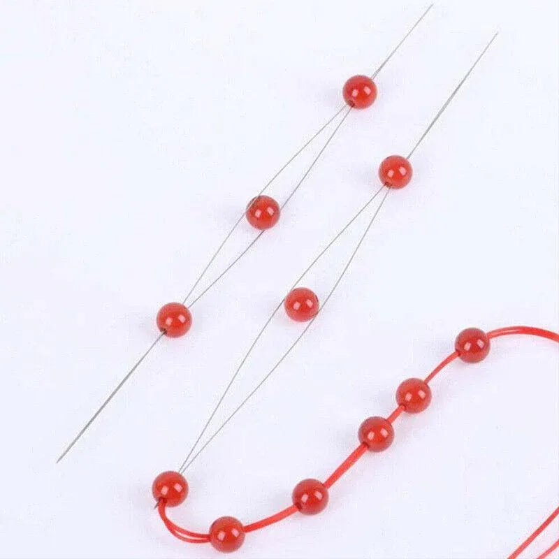 10Pc Big Eye Beading Needles for Jewelry & Bracelet DIY