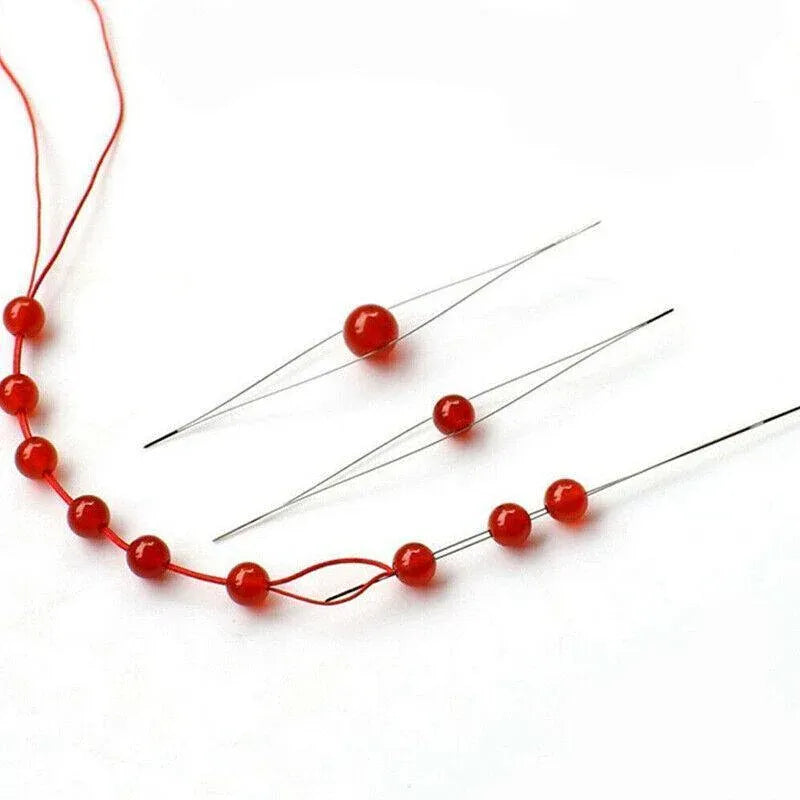 10Pc Big Eye Beading Needles for Jewelry & Bracelet DIY