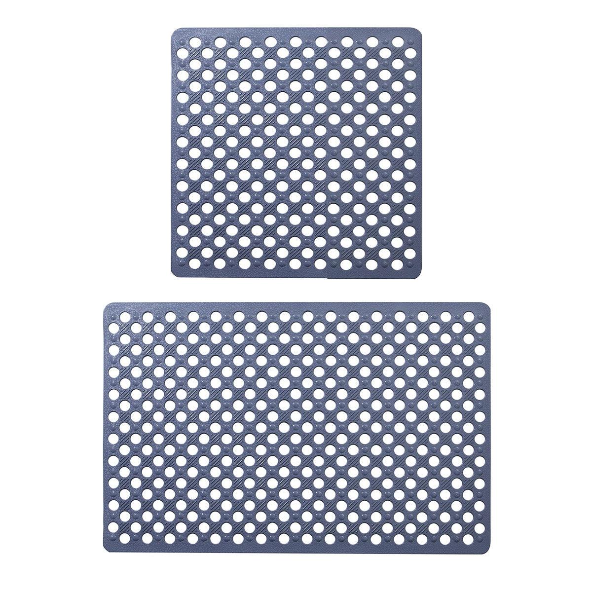 Extra Large Non-Slip Bathroom Mat Anti-Drop Shower Floor Mat Bath Rug Soft Touch - 50-50cm