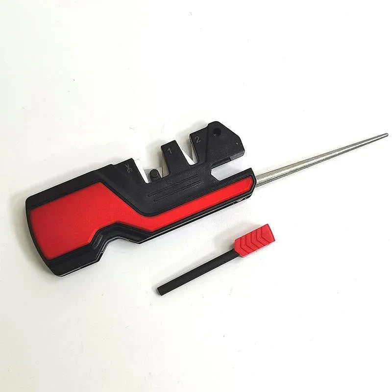 6-in-1 Knife Sharpener Diamond Ceramic For Knives Blade Outdoor Survival Tool