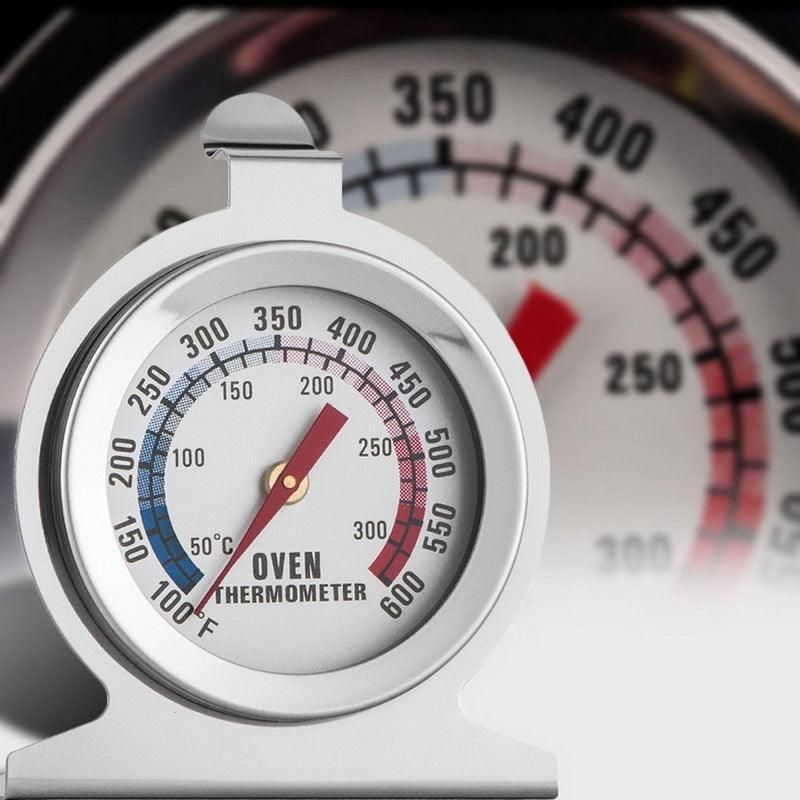 Stainless Steel Oven Thermometer Large Dial Kitchen Food Temperature Au Stock