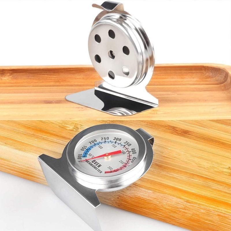 Stainless Steel Oven Thermometer Large Dial Kitchen Food Temperature Au Stock