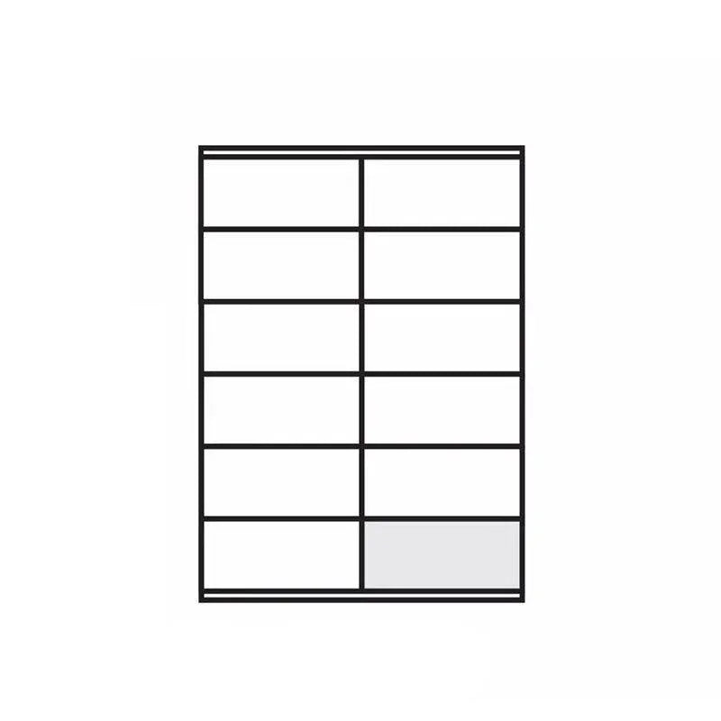 A4 Self Adhesive Sticker Paper Sheet Label Laser Inkjet Print Mailing Address - White Matte 2x6 *100 PCS