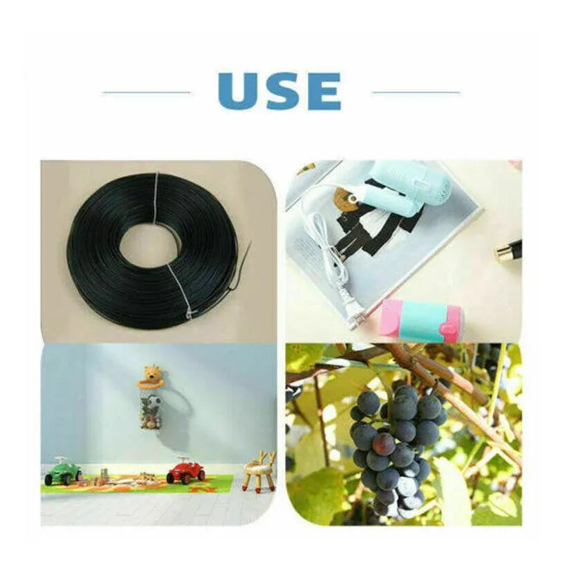 Metallic Twist Ties Plastic Cable Cord Ties Reusable Packaging Wire Candy Au