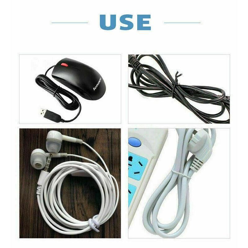 Metallic Twist Ties Plastic Cable Cord Ties Reusable Packaging Wire Candy Au