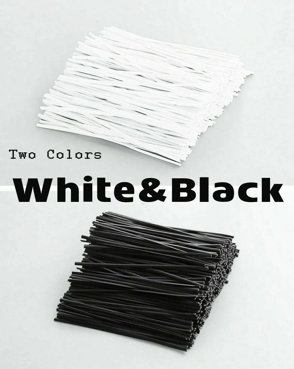 Metallic Twist Ties Plastic Cable Cord Ties Reusable Packaging Wire Candy Au