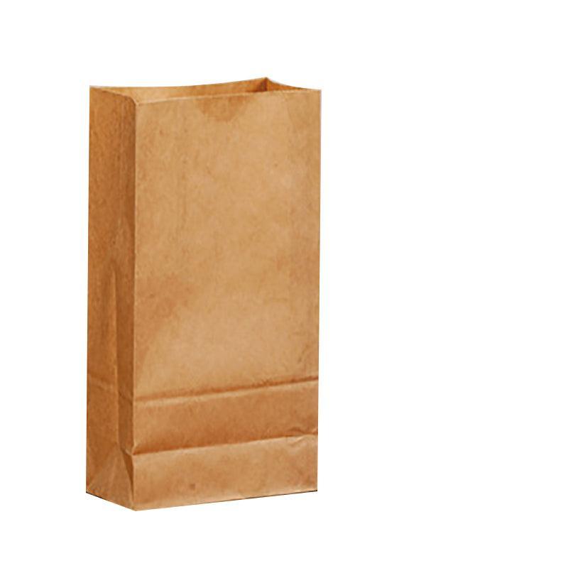Brown Kraft Paper Bags Take Away Food Lolly Grocery Buffet Craft Gift Market Bag - 12X 7 X 21.5CM